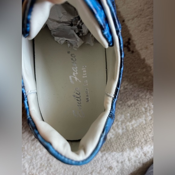 Emilio Franco shoes sneakers casual blue - Picture 5 of 11